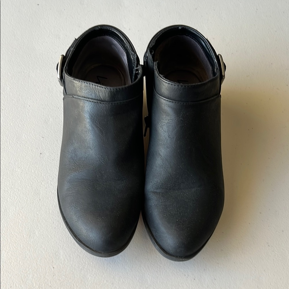 Life Stride Black Ankle Booties